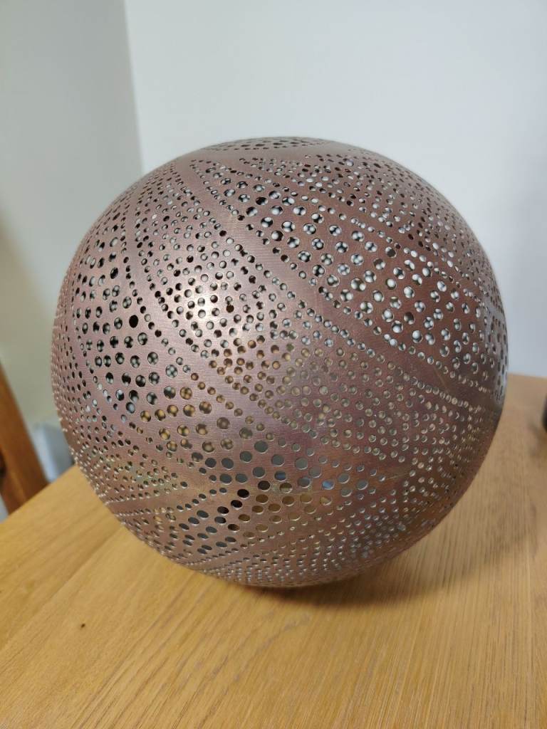 Moroccan Hand Crafted Copper Table Lamp Shade