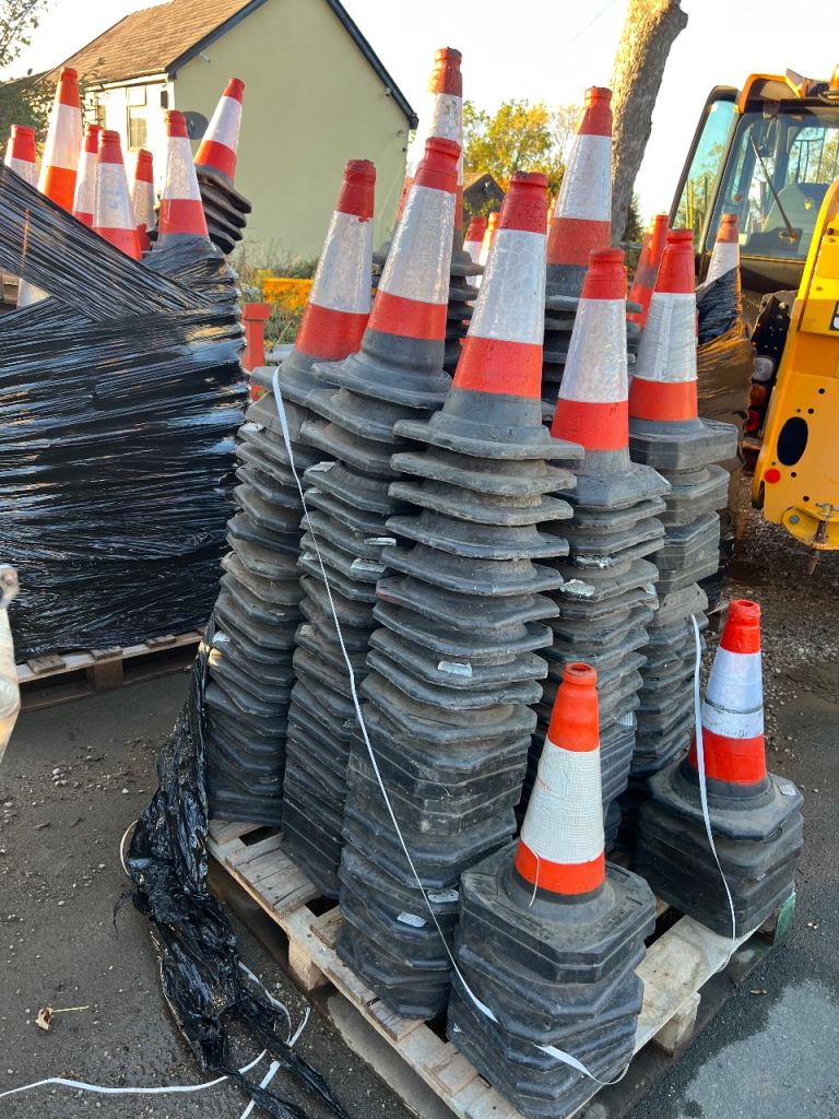 Traffic Cones – Good Condition. Roads/ pedestrians festival events car parking 