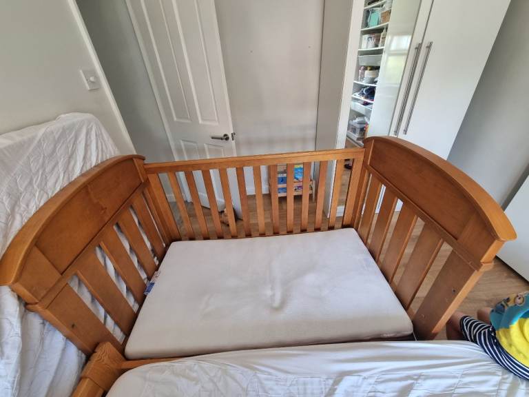 Boori Country Collection Cot Bed with Mattress