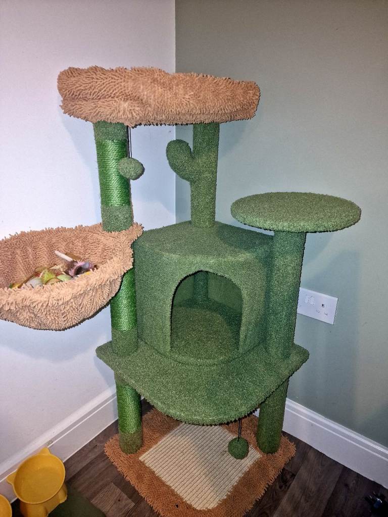 Cactus Cat Tree -  Very Good Condition 