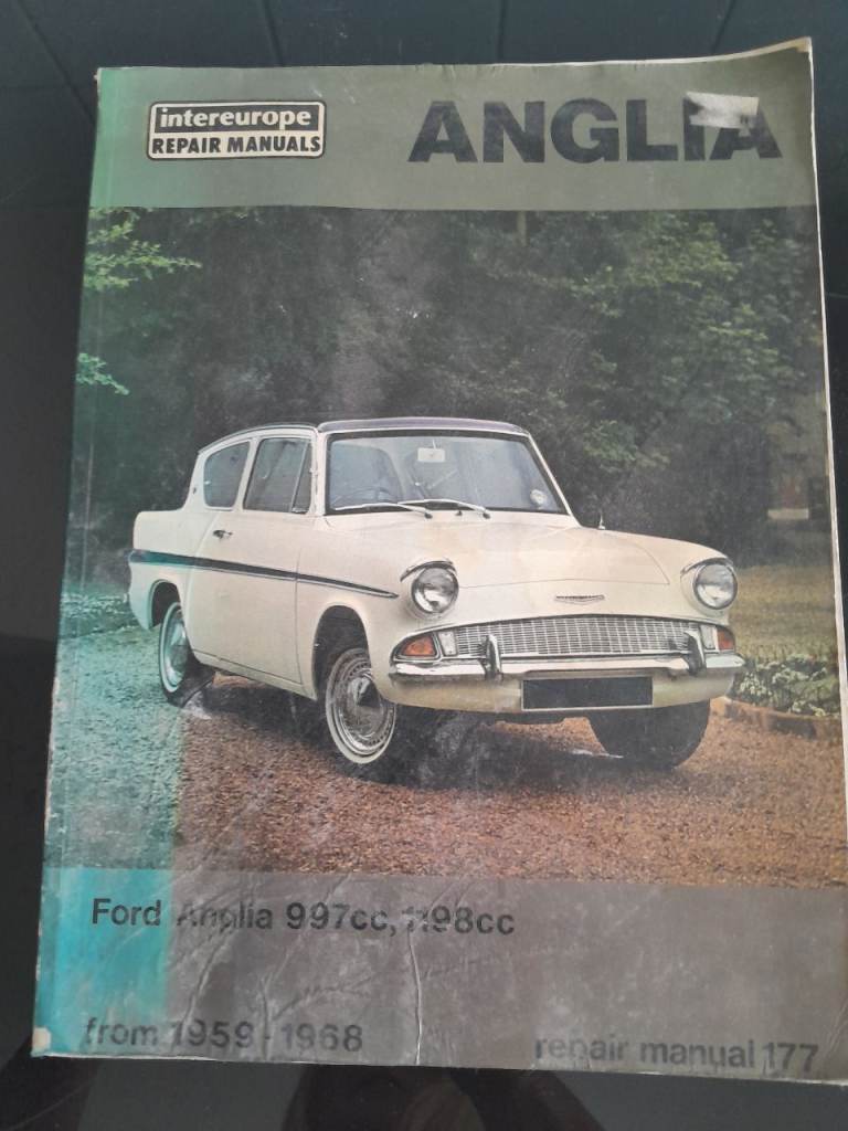 Ford Anglia Intereurope Repair Manual 1959-1968