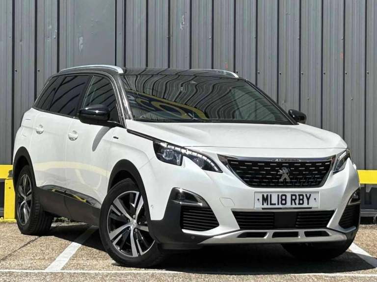 2018 Peugeot 5008 1.2 PureTech GT Line SUV 5dr Petrol Manual Euro 6 (s/s) (130 ps) SUV Petrol Manual