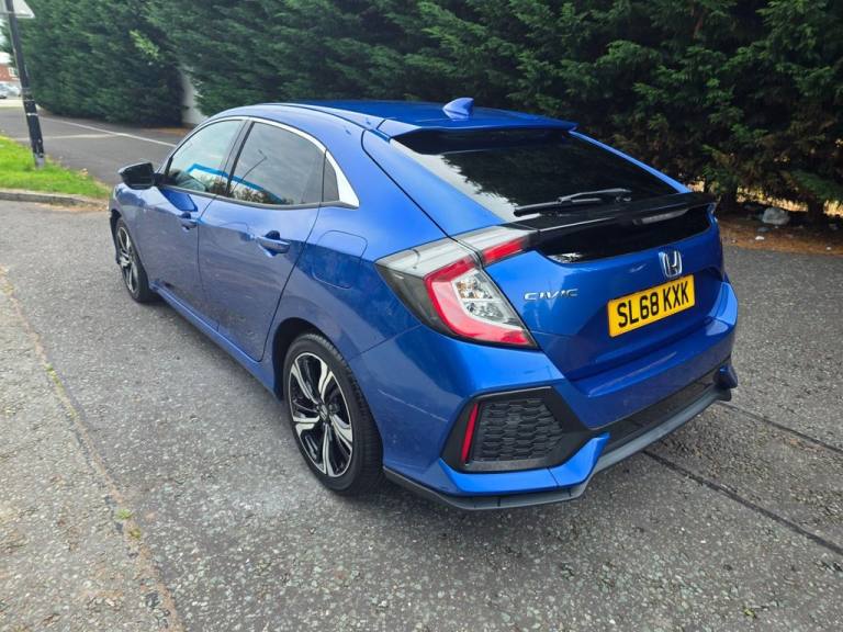 2018 68 HONDA CIVIC 1.0 VTEC TURBO SR HATCHBACK 5DR PETROL MANUAL EURO 6 (S/S) (