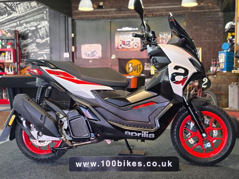 2025/75 APRILIA SR 125 GT SPORT LEARNER LEGAL SCOOTER 1,437 MILE'S 
