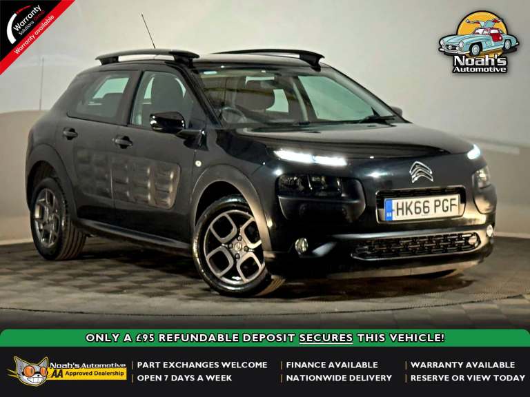 LOW MILEAGE 2017 66 CITROEN C4 CACTUS FEEL BLUEHDI 1.6 DIESEL 5 DOOR HATCHBACK
