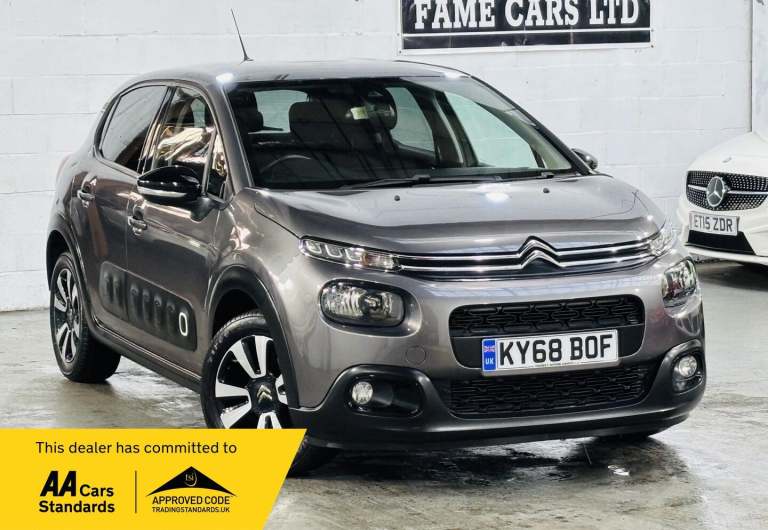 2018 Citroen C3 1.2 PureTech GPF Flair EAT6 Euro 6 (s/s) 5dr HATCHBACK Petrol Automatic