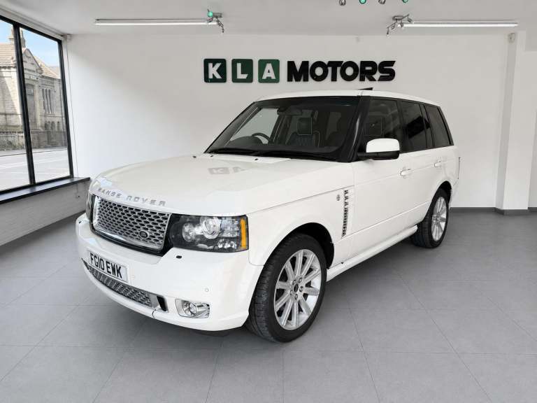 LAND ROVER RANGE ROVER 3.6 TD V8 Vogue REVERE LONDON White Auto Diesel 2010