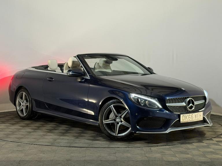 2016 66 MERCEDES-BENZ C200 AMG LINE 2.0 PETROL CABRIOLET CONVERTIBLE 1 OWNER 