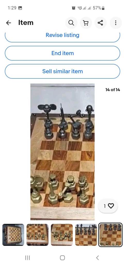 brass chess table steam punk style 