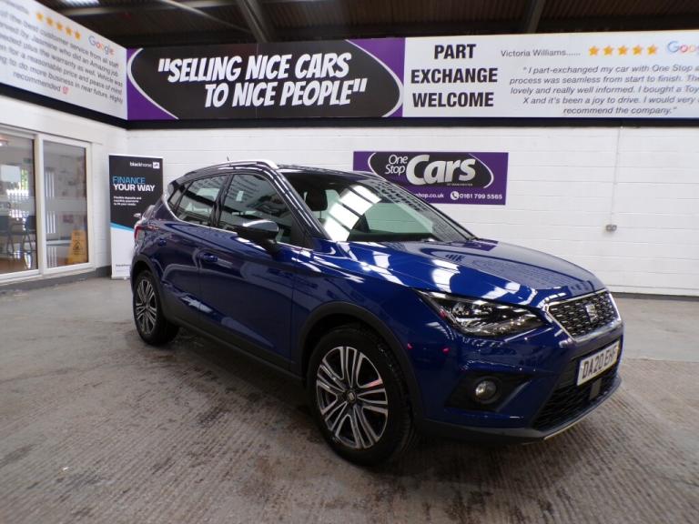 2020 SEAT Arona 1.0 TSI XCELLENCE DSG 5DR Semi Automatic Hatchback Petrol Manual