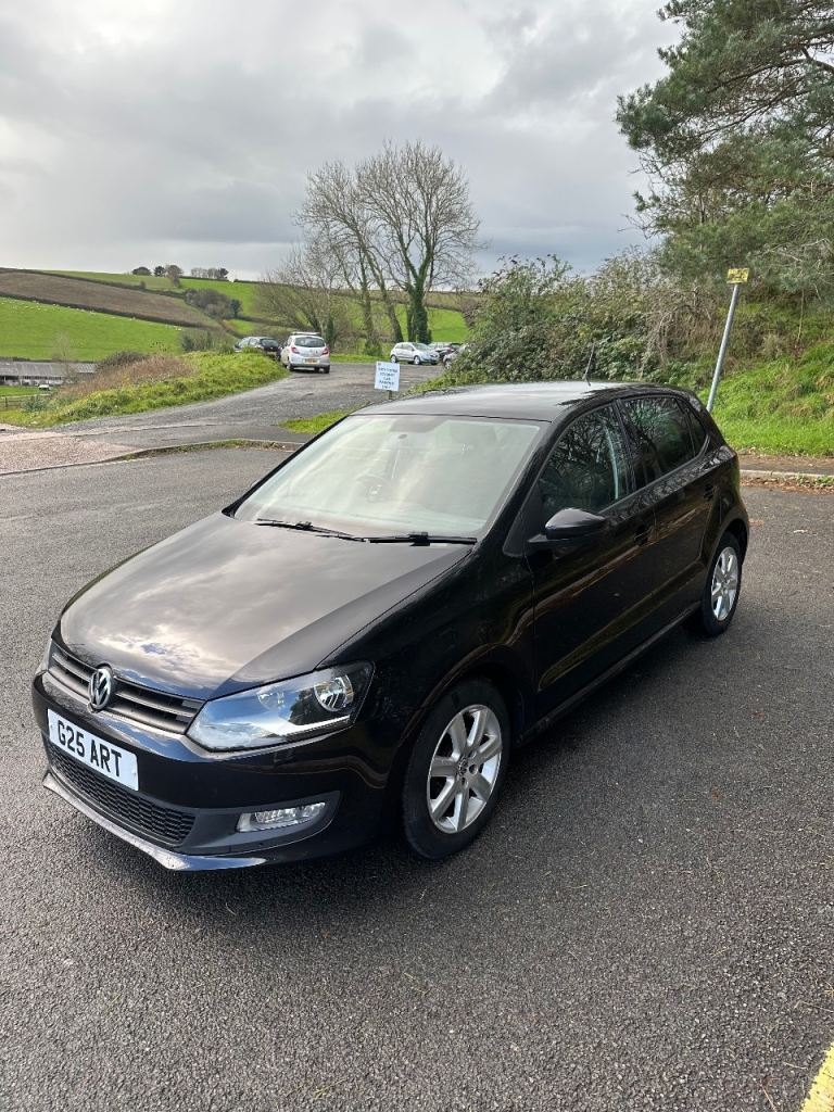 Volkswagen Polo Black Hatchback 5 door, 2011, 1.4 DSG Auto / Semi-Auto, FSH