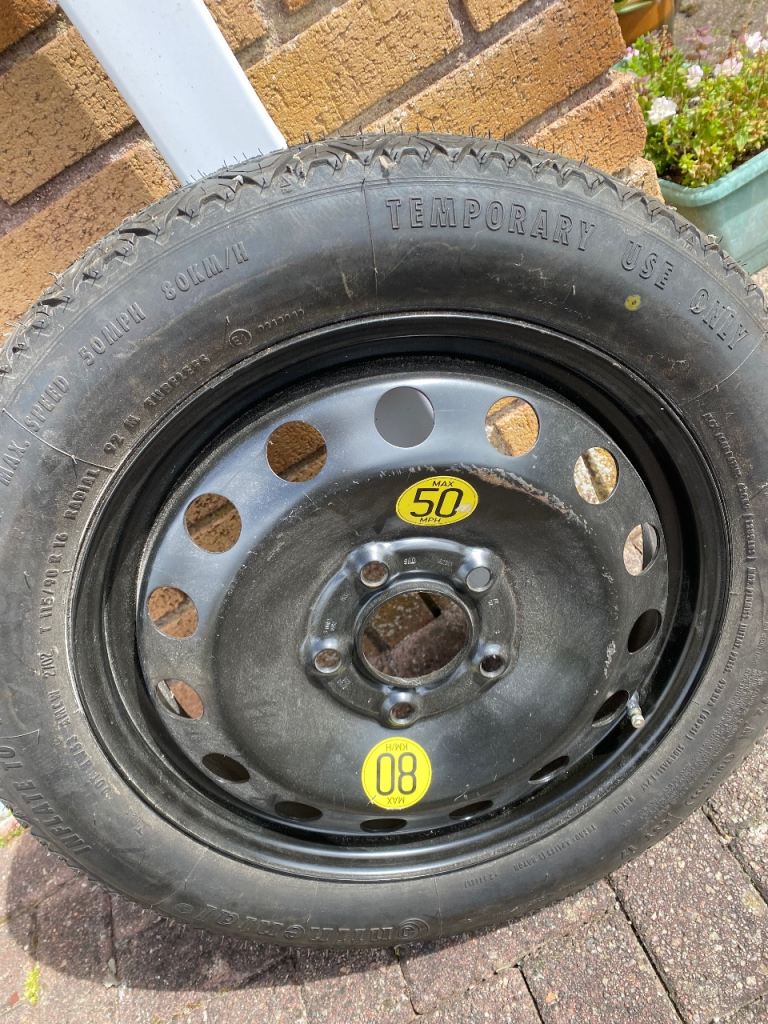 Space saver spare wheel