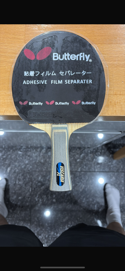 Table tennis racket advanced setup