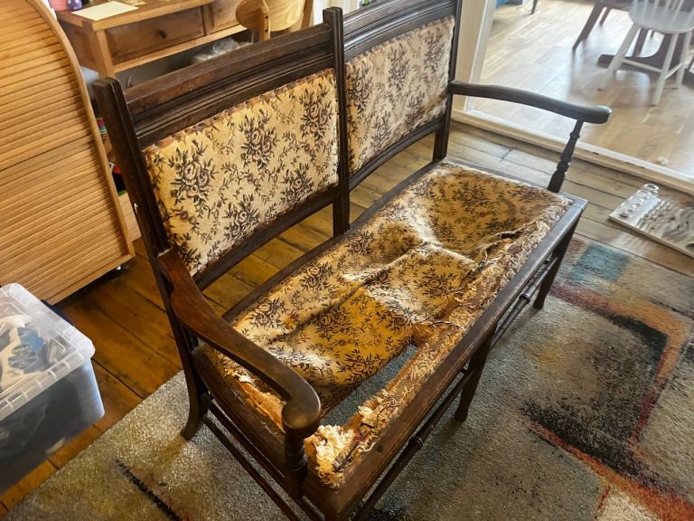 2 seater Edwardian chair