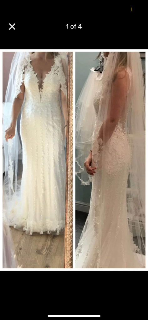 Teodosia Wedding Dress - Size 10