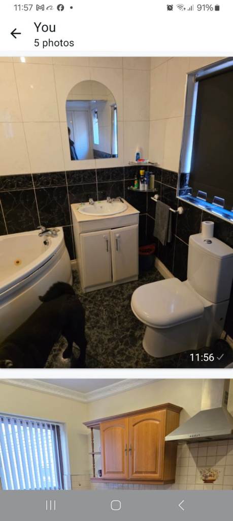 2 bedroom flat ready to move in 