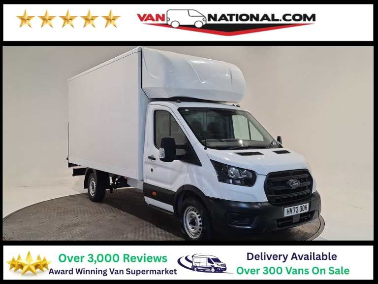 2022 Ford Transit 2.0 350 ECOBLUE LEADER L4 FWD 130 BHP LUTON Luton Diesel Manual