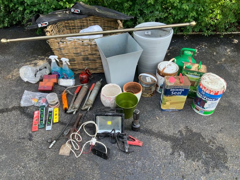 Garage clear out.