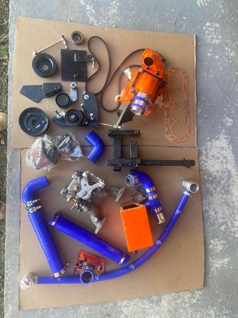 Supercharger MGB 18v Eaton + Weber Blow Through Prototype not VMax