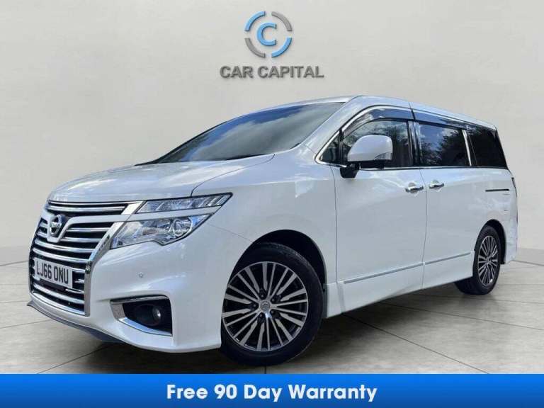 2016 66 NISSAN ELGRAND 2.5 HIGHWAY STAR PETROL EURO 6 AUTO 7 SEATS