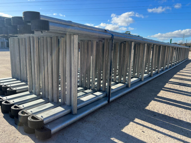 New 6m Scaffolding Ladders - Galvanised Steel