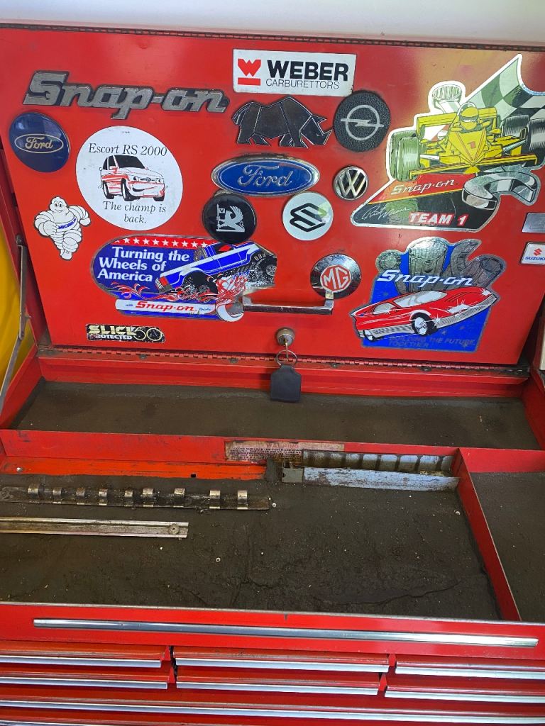 Snap on 9 drawer top tool chest