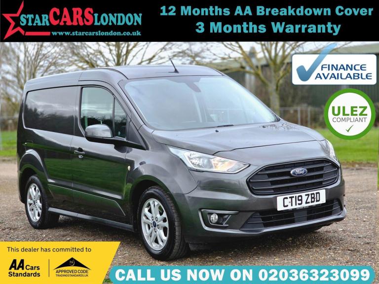 2019 Ford Transit Connect 1.5 200 EcoBlue Limited Auto L1 Euro 6 (s/s) 5dr PANEL VAN Diesel Autom...