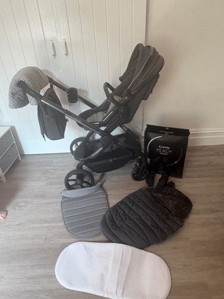 iCandy Peach 7 Grey Travel System