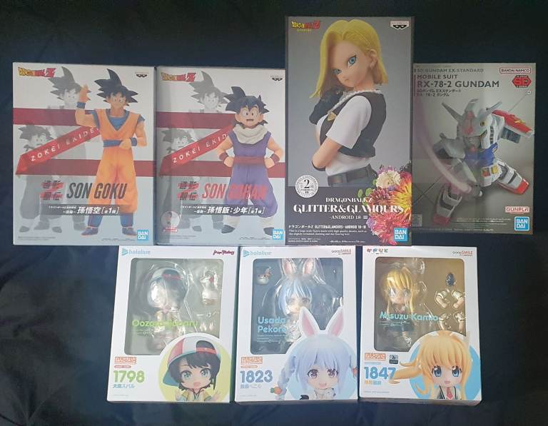 Anime Figures, Model Kits & Misc (Read Description for Prices)
