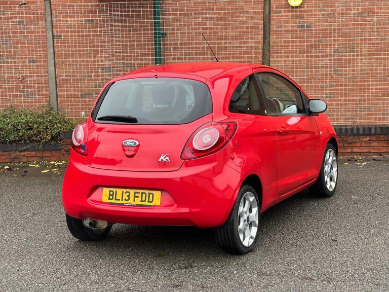 2013 Ford Ka 1.2 Zetec 3dr [Start Stop] HATCHBACK PETROL Manual