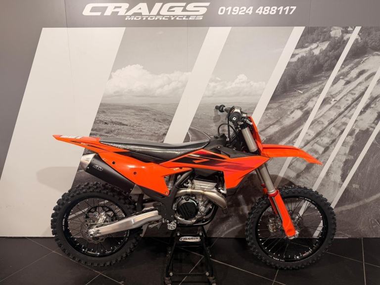 KTM 350 SXF 2027 NEW MX BIKE IN STOCK AT CRAIGS MOTORCYCLES 