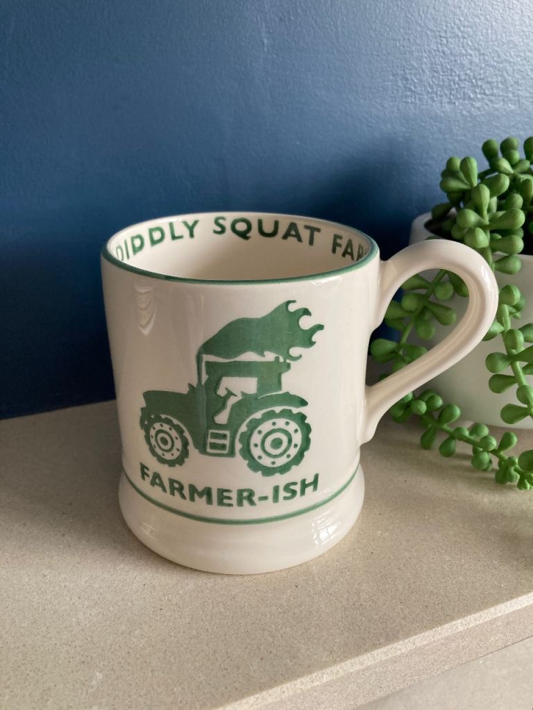 Brand new Emma Bridgewater Diddly Squat mug 