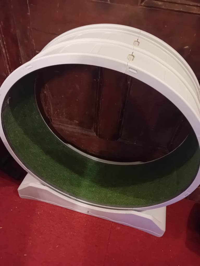 Cat Running Wheel - hardly used - Lochcarron