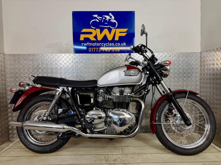 TRIUMPH BONNEVILLE 790 T100, 2001 Y REG ONLY 14,122 MLS, SUPERB COND, FULL MOT 