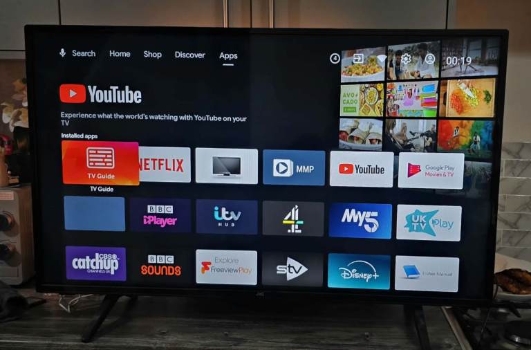 Smart TV Android 43 inch good Working 