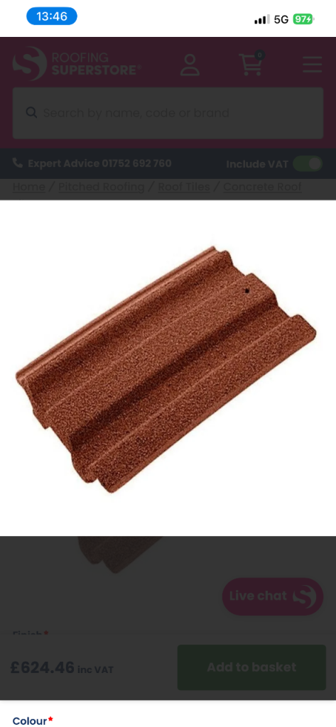 Redland 49 roof tiles