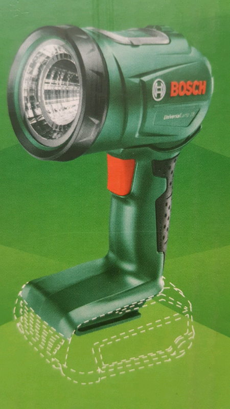 Bosch universal lamp 18v cordless worklight not DeWalt Milwaukee 