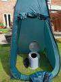 Pop-Up Privacy Tent with Camping Toilet