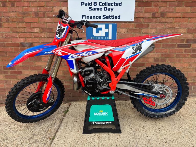 2026 BETA 350 RX MOTOCROSS 2 STROKE - ELECTRIC START - IN STOCK - ESSEX