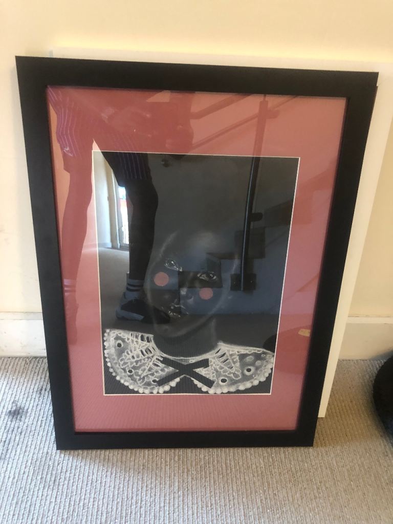 Framed Abstract Wall Art – Good Condition AN ORIGINAL 