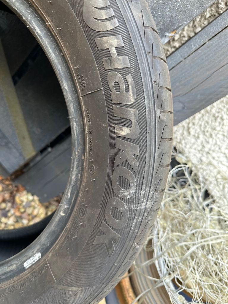 Tyres 205/60/16 £40 for the three