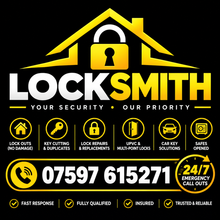 PROFESSIONAL LOCKSMITH SERVICES – 24/7 EMERGENCY CALLOUTS