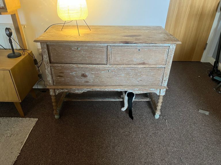 FREE unfinished up-cycle project - chest of drawers 