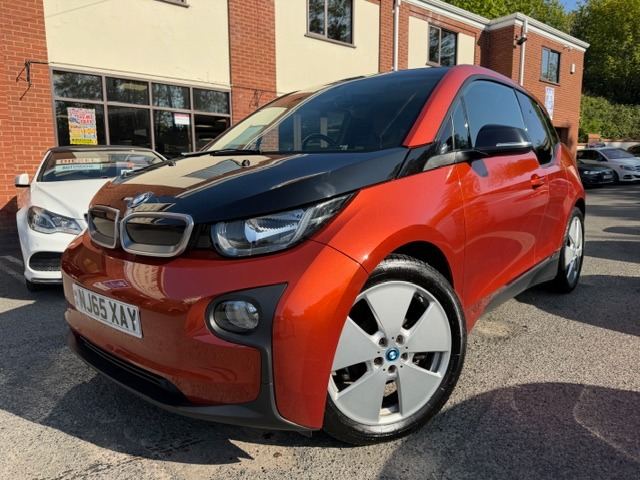 2015 BMW i3 2015 65-Reg BMW i3 125kW Range Extender Auto [Loft Int World],SOLAR ORANGE HATCHBACK ...