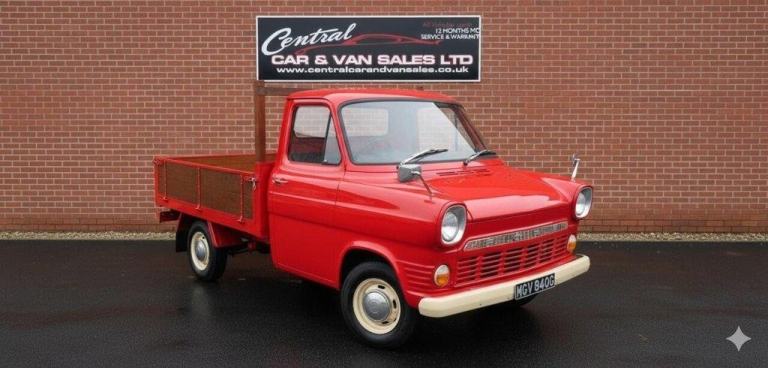Ford Transit Mk1 V4 Petrol Drop side Pickup Classic Rare Collecters
