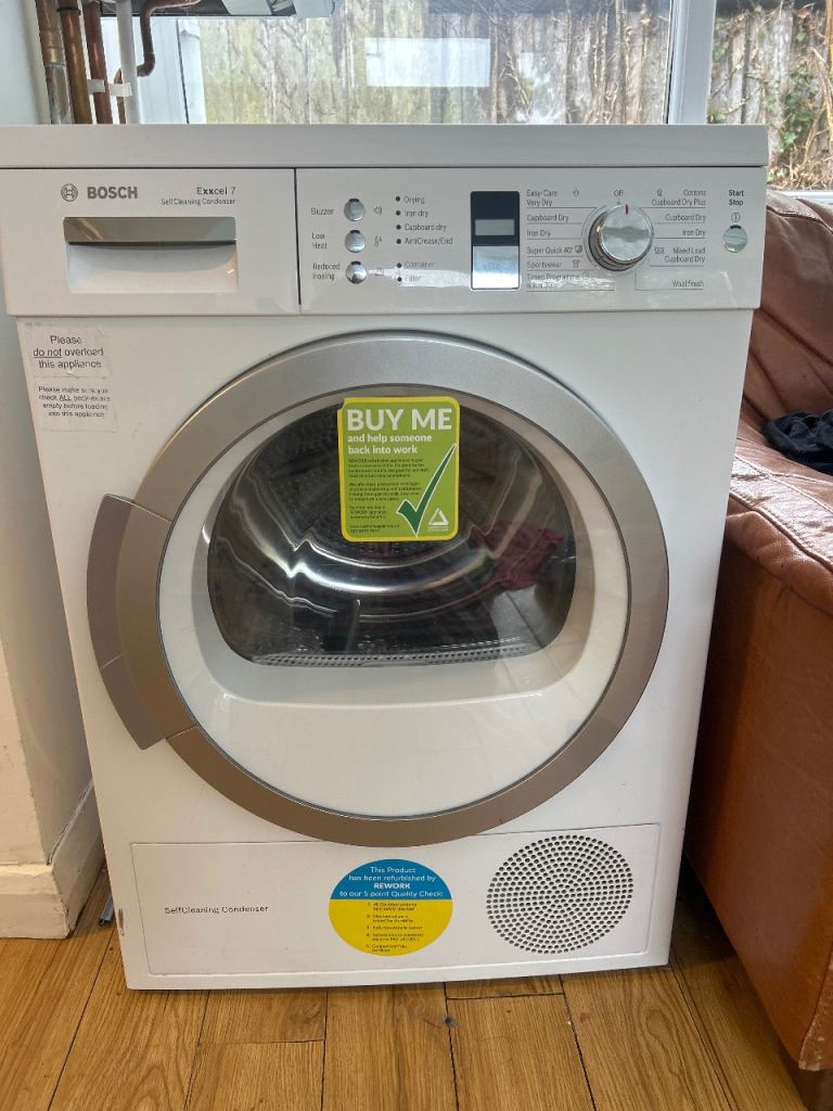 BOSCH Exxcel 7 White Tumble Dryer, Good Condition