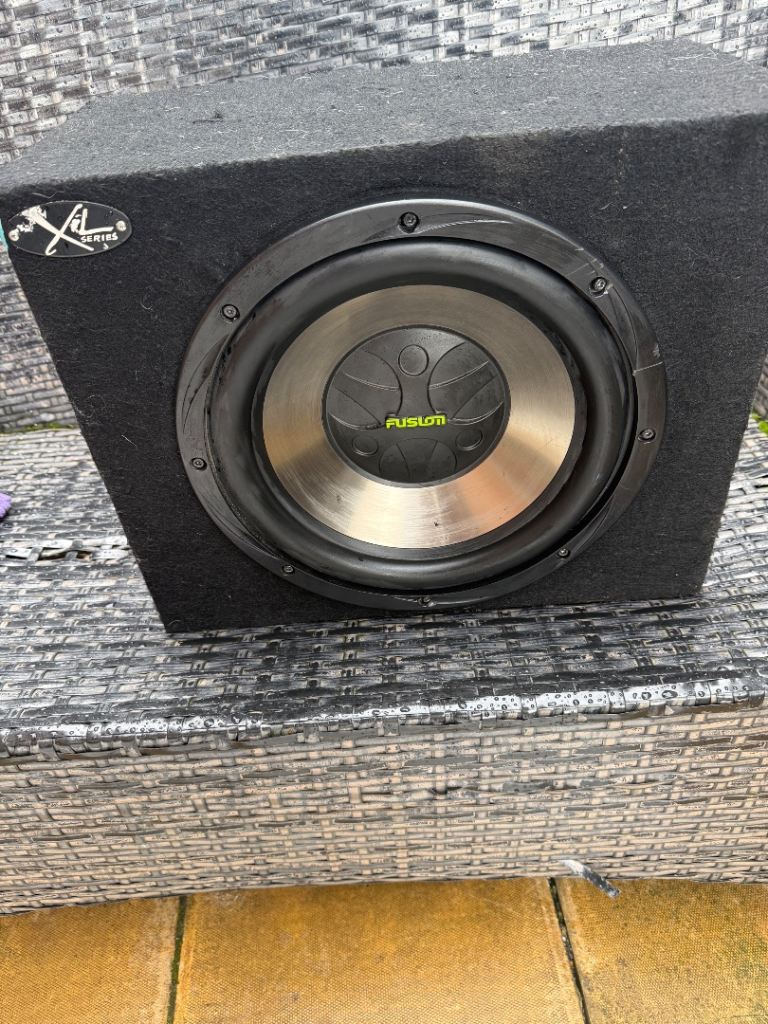Fusion 12” subwoofer