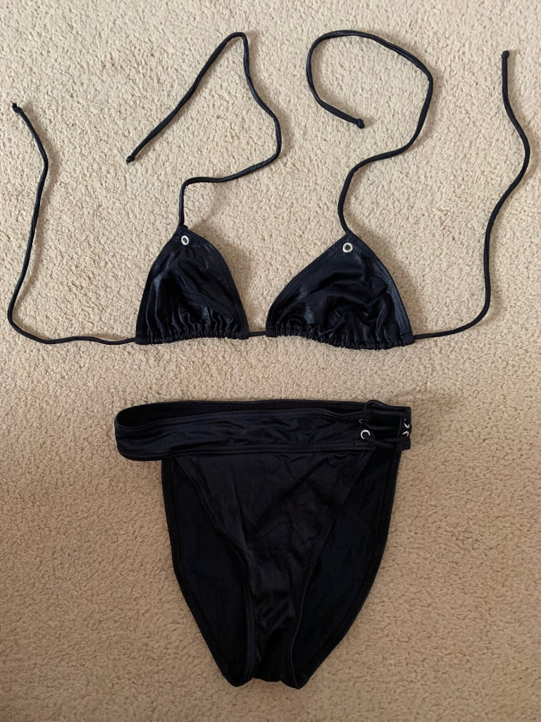 Women’s black bikini by trulo.    Size 12.