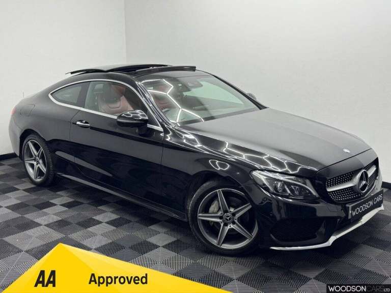 2017 Mercedes-Benz C Class 2.0 C200 AMG Line (Premium Plus) Coupe 2dr Petrol G-Tronic+ 4MATIC Eur...