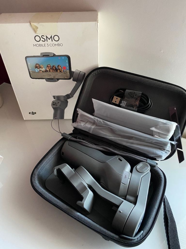DJI Osmo 3 Mobile 3 Axle Gimbal Stabiliser unused 
